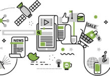 5 Tips for Maximizing Your Cannabis Advertising Budget Digital cannabis marketing and advertising concept with icons representing social media, e-commerce, news, and online promotions.