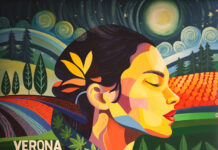 Stunning New Mural at Verona Collective Created by Artist Russell Mason Verona Collective Mural by Russell Mason