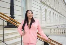 Dr. Chanda Macias: Championing Cannabis, Women’s Empowerment & Healthcare Dr. Chanda Macias outside congressional office building advocacy cannabis rights
