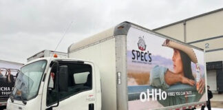 oHHo Beverages Cracks into Spec’s Wine, Spirits & Foods oHHo Beverages delivery truck