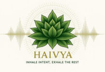 Breakthrough in Cannabis Cultivation: Traits Emerge Under Proprietary Sonic Stimulation Method Haivya, Vector LOGO