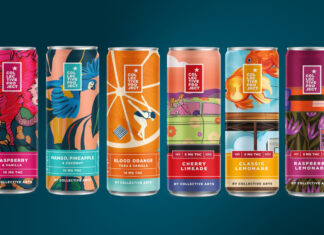 Organigram Enters U.S. Through Acquisition of Collective Project Beverages Collective Project THC-infused beverage lineup featuring Raspberry Vanilla, Mango Pineapple Coconut, Blood Orange Yuzu Vanilla, Cherry Limeade, Classic Lemonade, and Raspberry Lemonade cans.