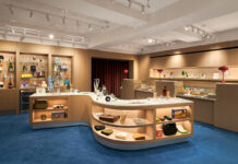 Bold New York Dispensary Design | Gotham Chelsea’s Artful Twist Gotham’s Chelsea dispensary interior featuring sculptural retail displays, designer cannabis products, and integrated gallery space.