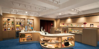 Bold New York Dispensary Design | Gotham Chelsea’s Artful Twist Gotham’s Chelsea dispensary interior featuring sculptural retail displays, designer cannabis products, and integrated gallery space.