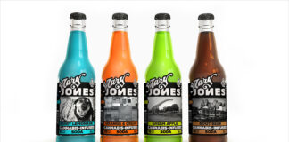Jones Soda Sells Cannabis Beverage Business Lineup of Mary Jones cannabis-infused sodas in Berry Lemonade, Orange & Cream, Green Apple, and Root Beer flavors, featured before Jones Soda Co.’s 2025 divestiture.