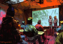 Cannabis Companies Struggle with Soaring Insurance Costs in 2025 Cannabis industry professionals attending an insurance workshop presentation, highlighting rising insurance premiums and market challenges in 2025.