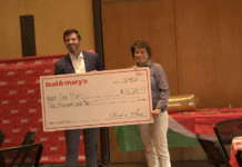 Bud & Mary’s Wraps Up Can Play Support with $10,000 Donation at Community Celebration Bud & Mary’s Wraps Up Can Play Support with $10,000 Donation at Community Celebration