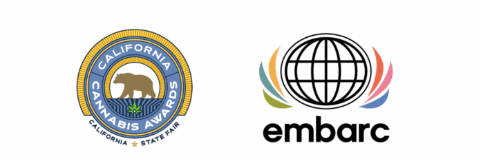California Cannabis Awards x embarc logo