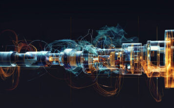 How Cannabis Vape Technology Evolved from Hack to High-Tech Deconstructed digital illustration of a high-tech cannabis vape pen showcasing internal components and airflow pathways.