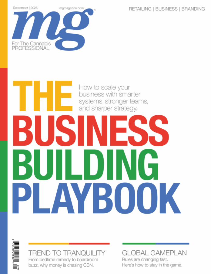 September 2025 mg Magazine Cover