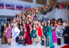 Women-Led Blunt Brunch is Redefining Cannabis Networking Hundreds of women in formal attire gathered on a staircase at a Blunt Brunch event, showcasing the scale, diversity, and vibrant community of women in cannabis.