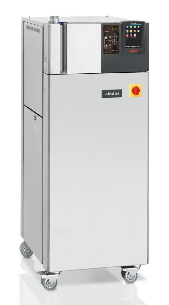 Huber’s Unistat 905w dynamic temperature-control system designed for extraction and laboratory environments.