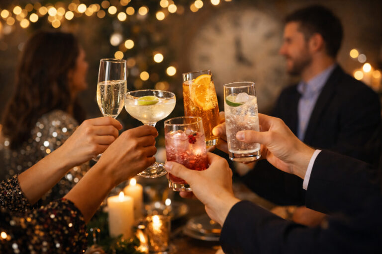 Cannabis Drinks vs. Booze for New Year’s