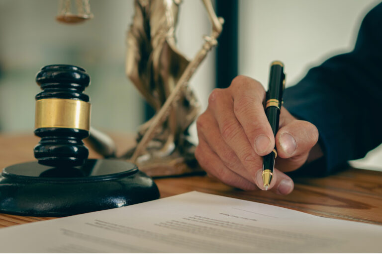 Legal documents and a gavel representing questions about the federal rulemaking process for cannabis rescheduling.