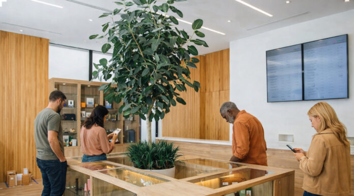 Cannabis Is Failing First-Time Customers. Retailers Must Fix the Experience Customers browse products inside a bright, modern cannabis dispensary designed to feel welcoming and educational.