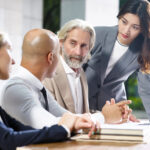 KCSA on Credibility, Consistency, and Playing the Long Game Senior communications advisors discuss strategy in a corporate setting, reflecting reputation-focused public relations counsel.