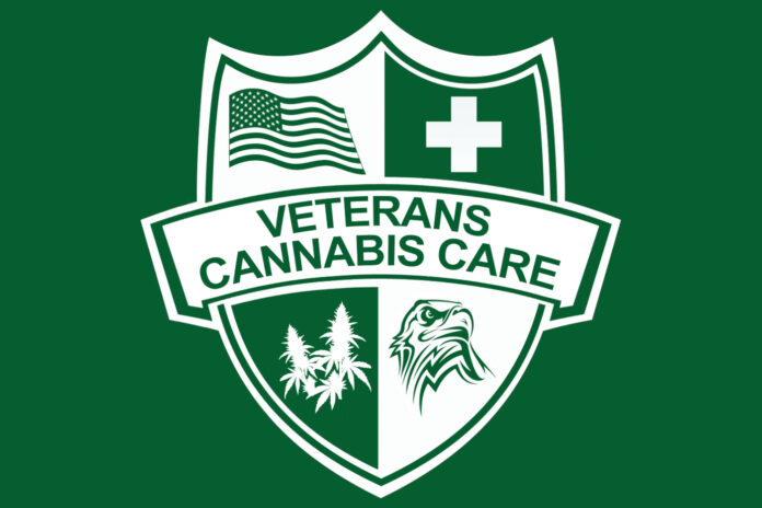 Veterans Cannabis Care logo Veterans Cannabis Care logo
