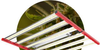 JumpLights Launches LED Fixtures for Multi-Tier and Vegetative Cultivation JumpLights Vert-900 LED light fixture for pro cannabis cultivators