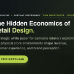 The Hidden Economics of Retail Design: Free Report Display Dispensary retail design industry report cover