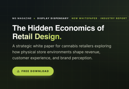 Display Dispensary retail design industry report cover