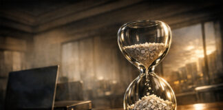 Hemp D-Day: Preparing for the 2026 ‘Hemp-Killing Clause’ Hourglass with sand running out, symbolizing the November 2026 Hemp D-Day deadline for HR 5371 compliance.