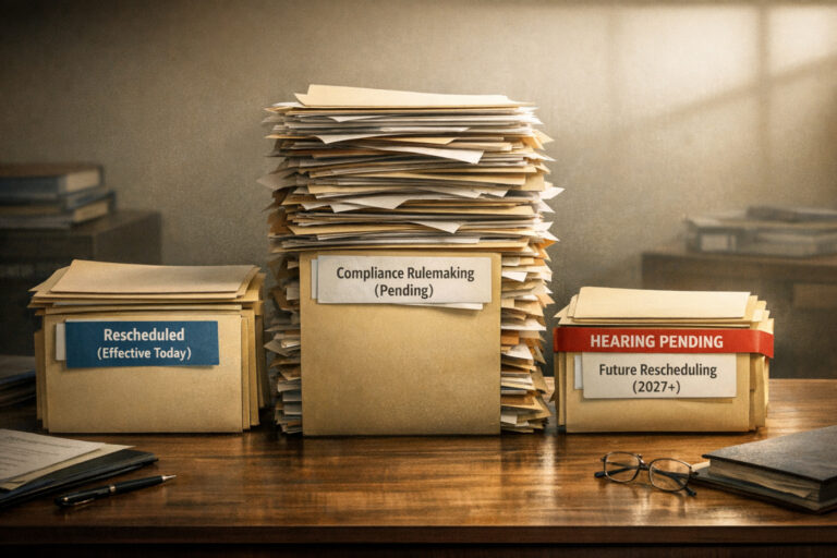 Rescheduling’s Fine Print: DEA Becomes Mandatory Middleman