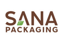 Sana Packaging Company Spotlight Sana Packaging Logo for mg Magazine