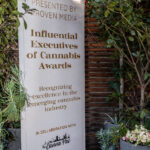 2026 Influential Executives of Cannabis Awards Fete Leaders in West Hollywood A sign announces the Influential Executives in Cannabis Awards at E.P. & L.P.’s rooftop restaurant and lounge in West Hollywood, California.