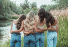 What I Want My Kids to Know About Cannabis This Mother’s Day Sarah Strickler of Grown Rogue with her daughters, representing responsible motherhood and transparency in the cannabis industry.
