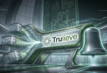 Trulieve Approved for NYSE Listing Following Medical-Only Restructuring Futuristic illustration of Trulieve's corporate logo and NYSE bell symbolizing the company's approval for a New York Stock Exchange listing following a medical-only business restructuring.