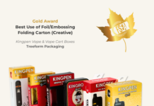 Treeform Earns Two Gold Leaf Awards for Packaging Award 1