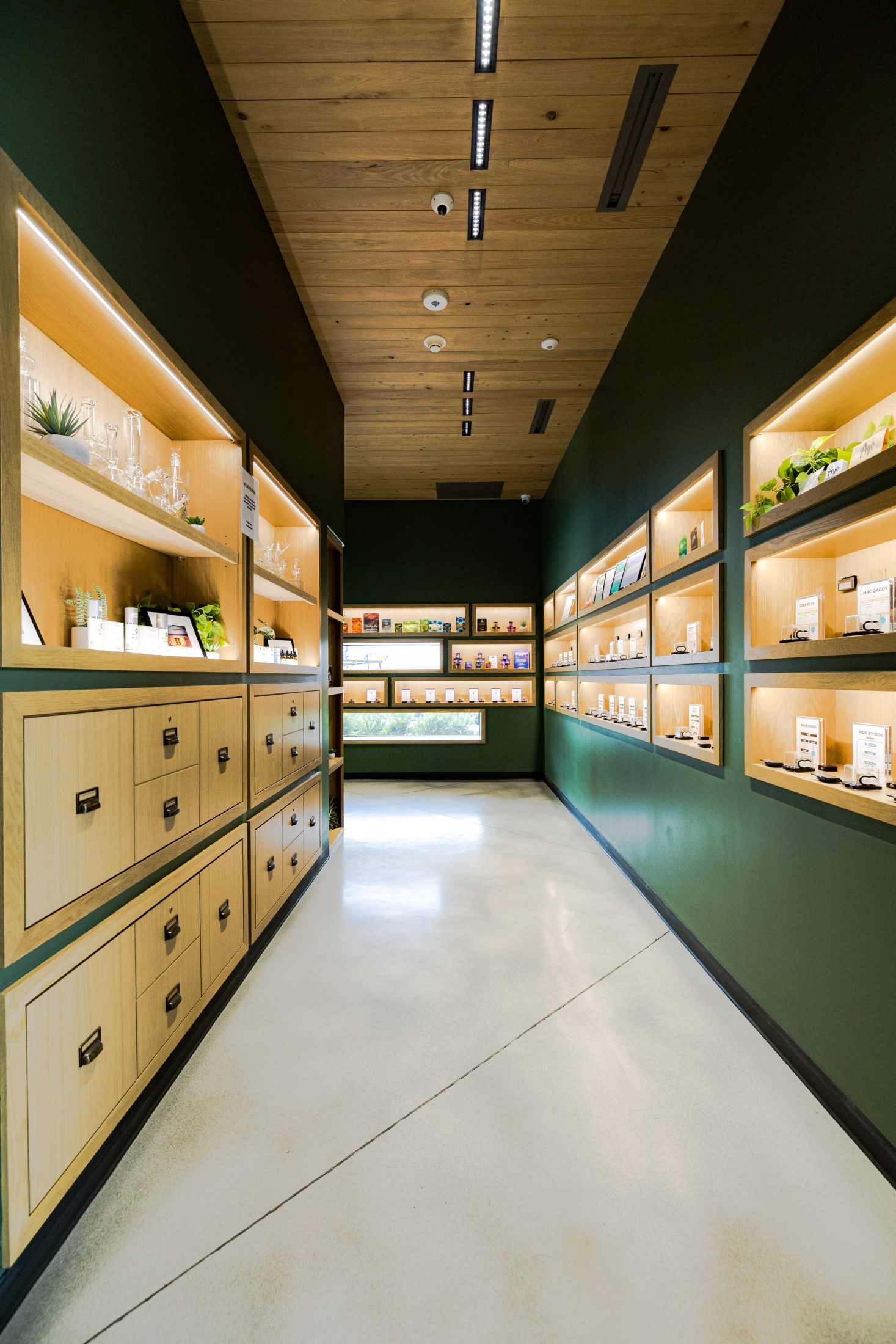 The Apothecary Shoppe retail floor