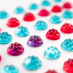 How a Small Cannabis Company Beat Big Food to Natural Blue Vivid blue, red, and purple gummies made with natural color formulations.