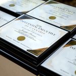 34 Honored at ‘Influential Executives of Cannabis’ Arizona Event Framed certificates prepared for honorees at the 2026 Influential Executives of Cannabis Arizona event.
