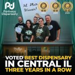 Parkway Dispensary Named ‘Best in Central Illinois’ for Third Straight Year Parkway Dispensary Best in Illinois title