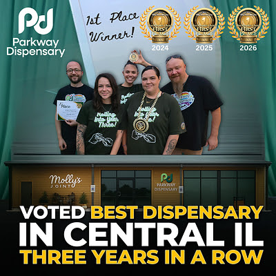 Parkway Dispensary Best in Illinois title Parkway Dispensary Best in Illinois title