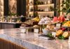 Cannabis Is Learning to Speak Consumer Flavor-inspired foods arranged like products on an upscale retail counter, illustrating changing cannabis naming and merchandising trends.